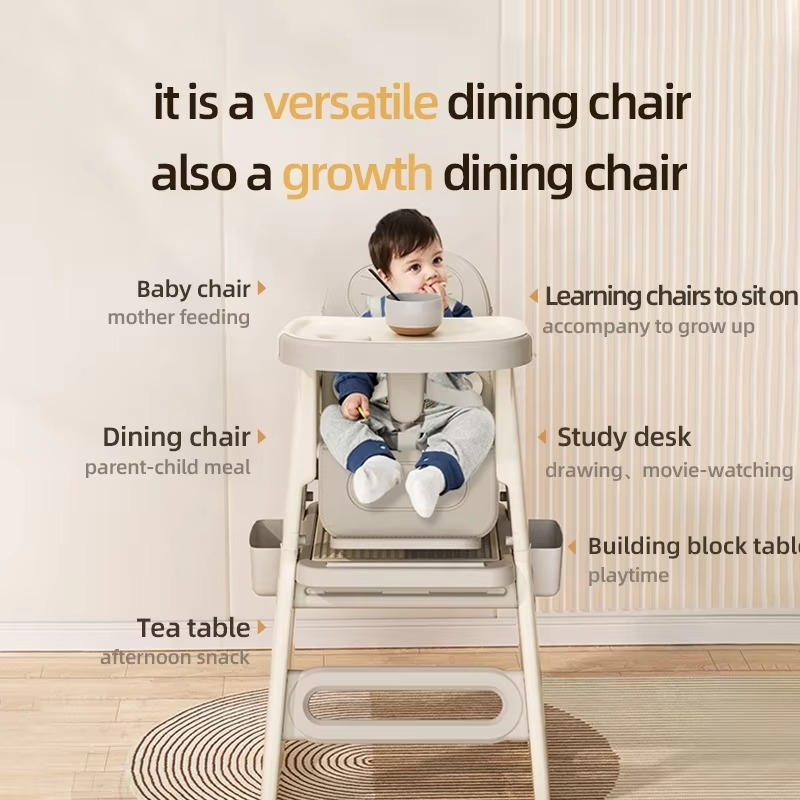 3 in One 🧸 MOMMA BEAR Adjustable Dining Chair