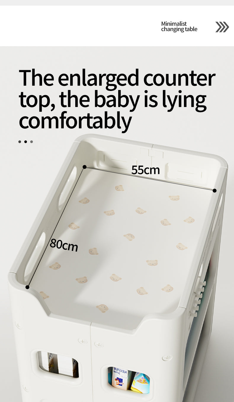 طاولة تغيير حفاضات 2 في 1 للأطفال حديثي الولادة