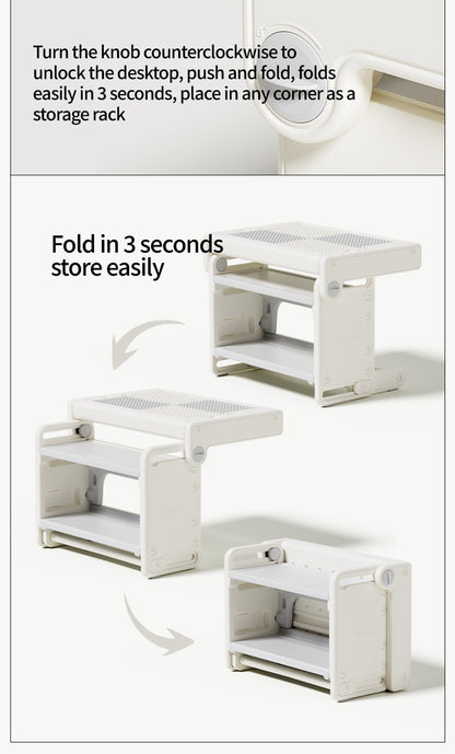 Kids Multi-Activity Table & Chair Set - مجموعة طاولة وكرسي متعددة الأنشطة للأطفال