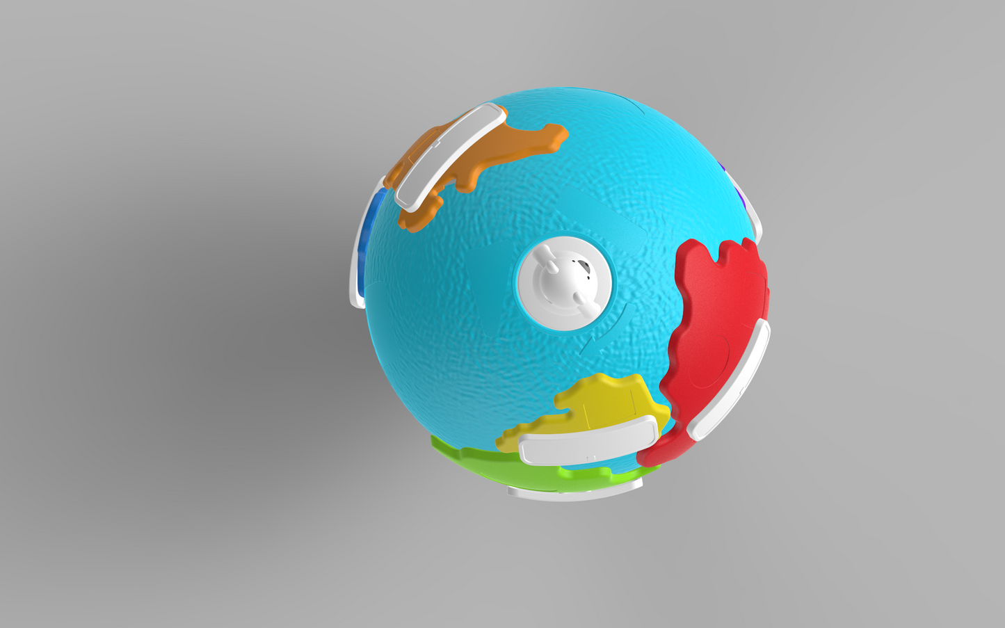 كرة أرضية تعليمية DIY للأطفال – لعبة بازل تعليمية لتنمية الإدراك والمعرفة