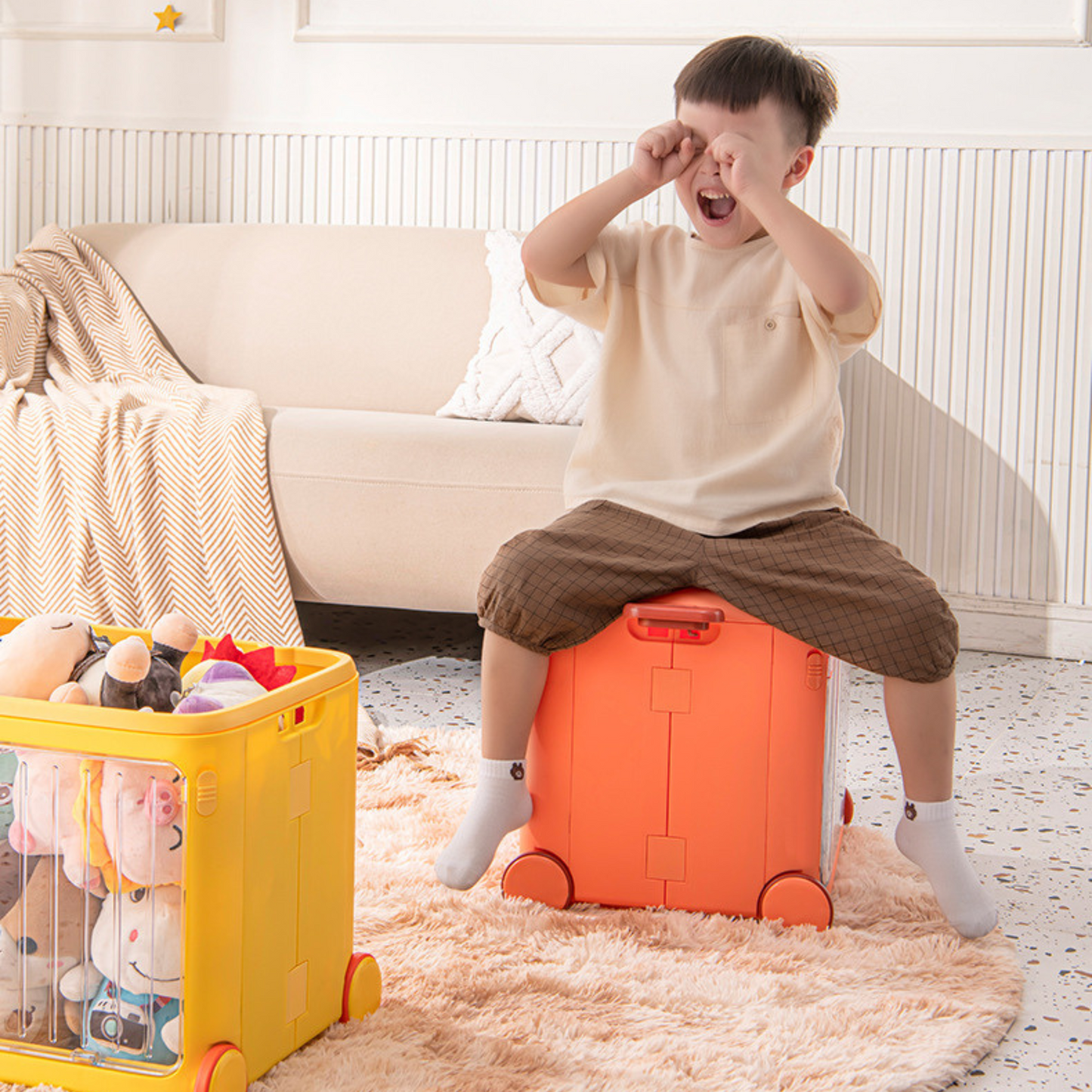 كرسي طعام قابل للتعديل ٣ في واحد 🧸 MOMMA BEAR 