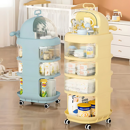 Diaper Organizer -  رف تخزين دوّار لمنتجات الأطفال