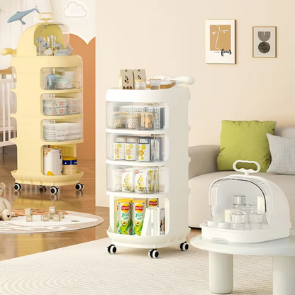 Diaper Organizer -  رف تخزين دوّار لمنتجات الأطفال