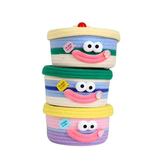 Set of 3 Big Mouth Monster Organizer Box