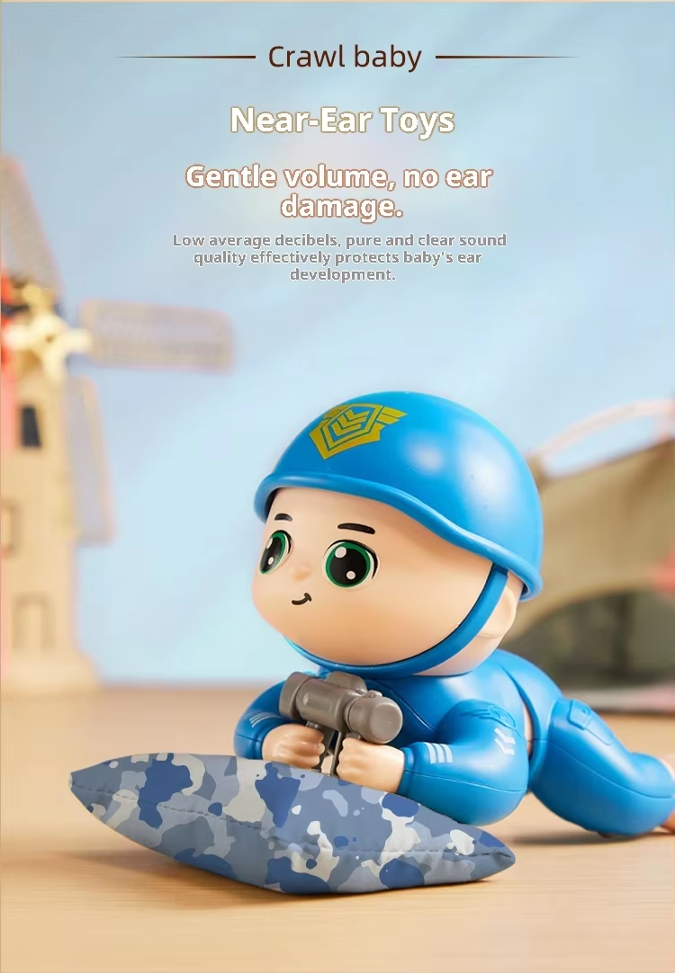 لعبة كهربائية تفاعلية للأطفال – جنود مضيئة بحساسات الأشعة تحت الحمراء وتجنّب العقبات