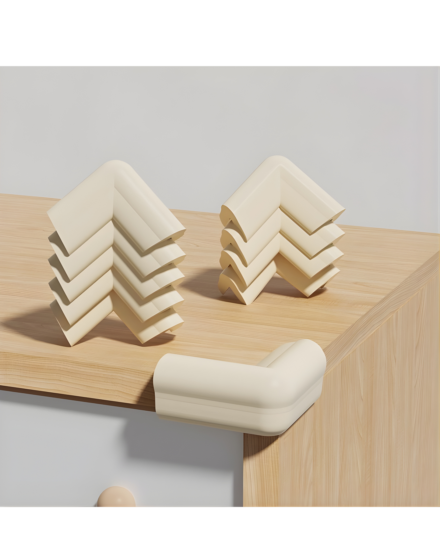 10 pieces Baby Proofing Corner Protectors - 10 قطع من واقيات الزوايا لحماية الأطفال