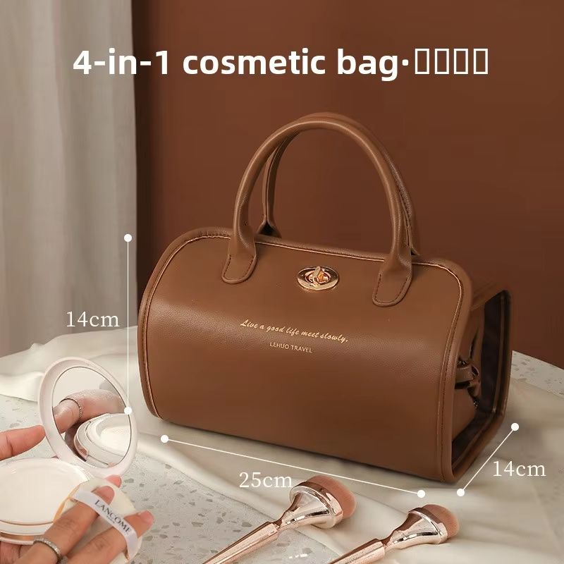 NFS Luxury Storage Cosmetic Bag for Women - حقيبة تخزين مستحضرات التجميل الفاخرة للنساء