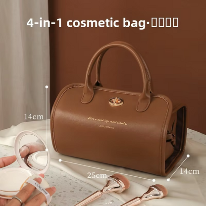 NFS Luxury Storage Cosmetic Bag for Women - حقيبة تخزين مستحضرات التجميل الفاخرة للنساء