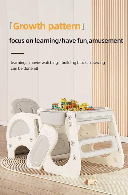 كرسي طعام قابل للتعديل 3 في 1 🧸