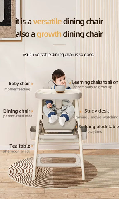 كرسي طعام قابل للتعديل 3 في 1 🧸