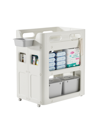 طاولة تغيير حفاضات 2 في 1 للأطفال حديثي الولادة