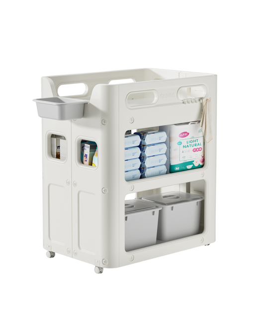 طاولة تغيير حفاضات 2 في 1 للأطفال حديثي الولادة