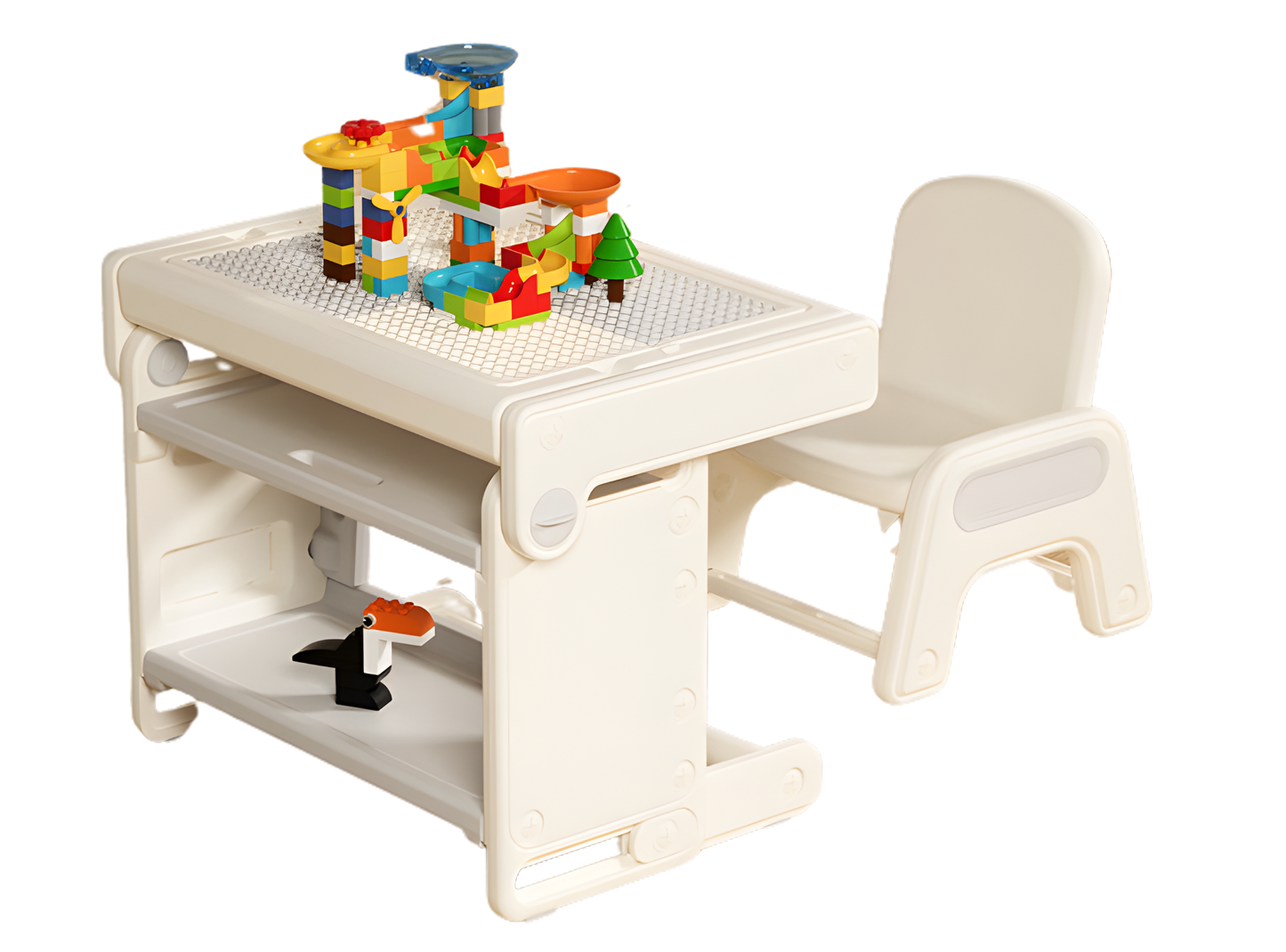 Kids Multi-Activity Table & Chair Set - مجموعة طاولة وكرسي متعددة الأنشطة للأطفال