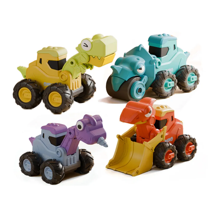 مجموعة ألعاب ضغط كرتونية ممتعة مكونة من 4 قطع - لعبة ضغط ممتعة للكبار والصغار